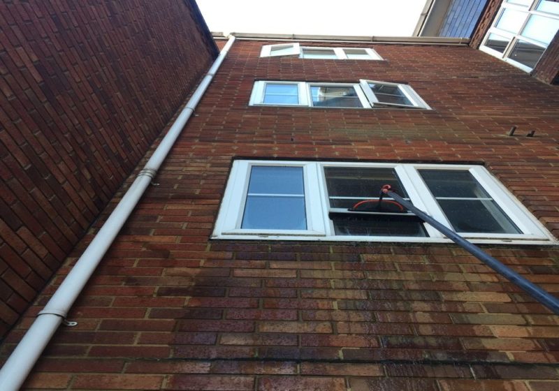 Professional window cleaning